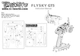 TS-077   Shiny Graphite Radio Skin Sticker ( For FLYSKY GT-5 )