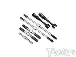 TB-199   64 Titanium Turnbuckle Set (For Mugen MBX8T/MBX8TR)