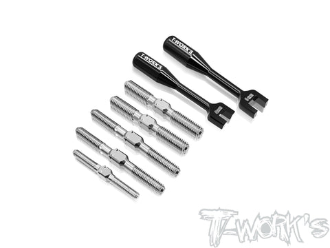 TB-330   64 Titanium Turnbuckle Set( For Infinity IFB8 )