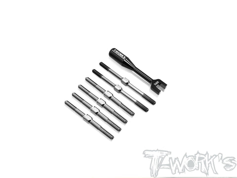 TB-336   64 Titanium Turnbuckle Set( For Tekno SCT4102.0 )