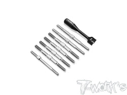 TB-338   64 Titanium Turnbuckle Set( For Xray XB4'25 )