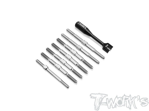 TB-338   64 Titanium Turnbuckle Set( For Xray XB4'25 )