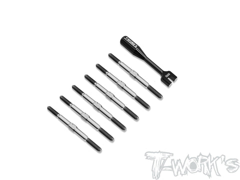 TB-337   64 Titanium Turnbuckle Set( For Xray XB2'25 )