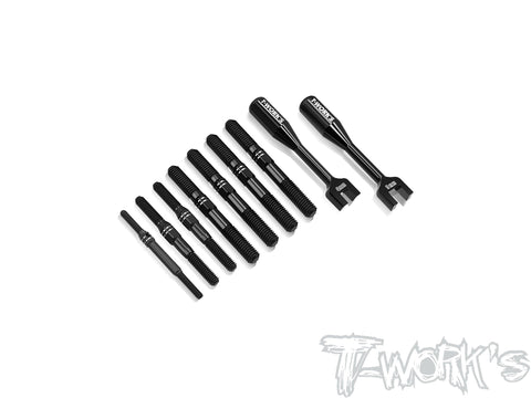 TBB-N1E  64 Titanium Black Coating Turnbuckle Set( For Agama N1E )