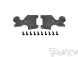 TO-246-MBX8R-R   Graphite Rear  A-arm Stiffeners 1mm/1.2mm  ( For Mugen MBX8R )