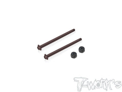 TO-323-XB8-R    Steel Captured Design Rear Hinge pin 3 x 45.8mm  ( For Xray XB8  )