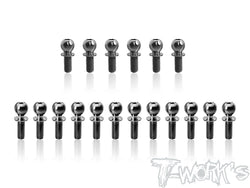 TP-213   64 Titanium Ball End set ( For Xray XB4'25 )18pcs.