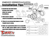 TO-279-IFB8     7075-T6 Alum. Rear Hubs ( For Infinity IFB8 )