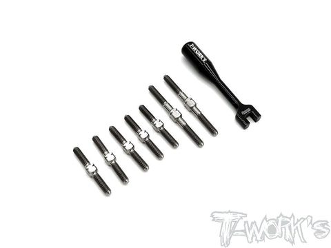 TB-226 64 Titanium Turnbuckle Set ( For Xray Xray T4'21 )