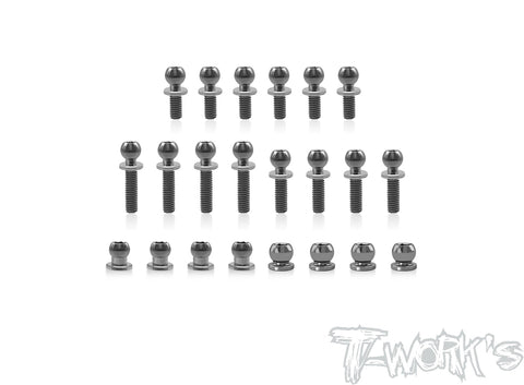 TP-173	64 Titanium Ball End set ( For Xpress AT1 ) 22pcs.