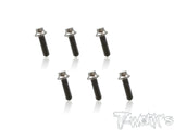 TSS-H  M2.5 64 Titanium Hex. Socket Head Screw ( 6pcs. )