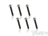 TSS-H  M2.5 64 Titanium Hex. Socket Head Screw ( 6pcs. )